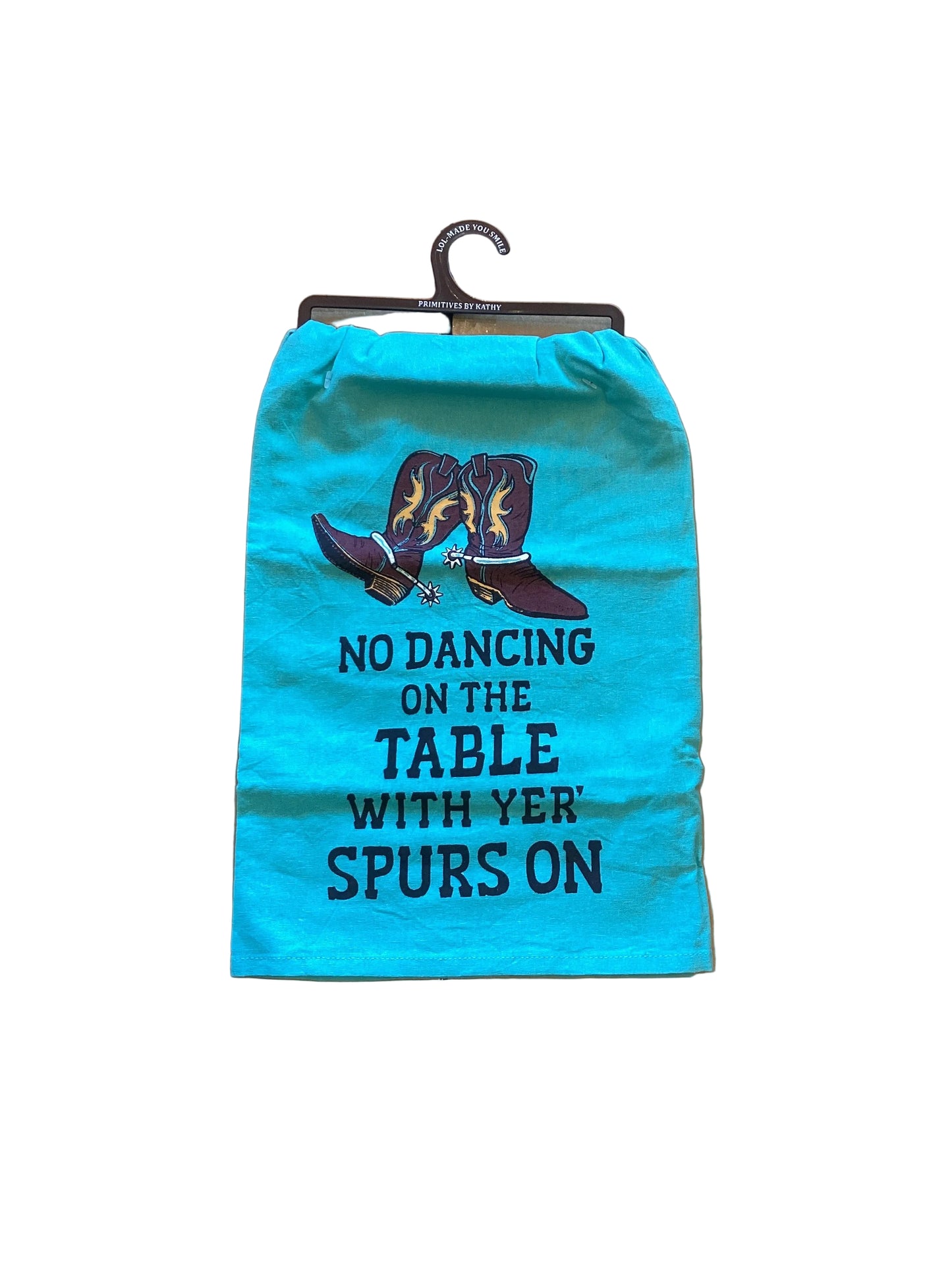 No Dancing Kitchen Towel