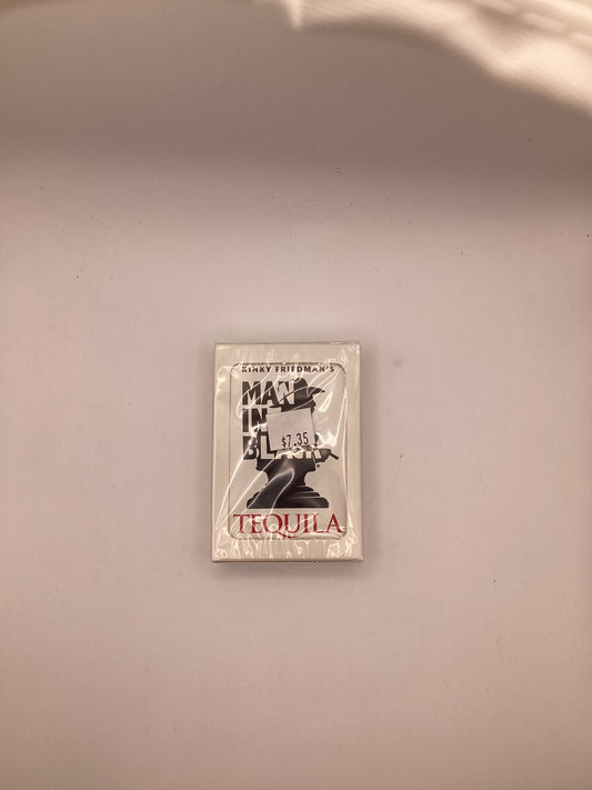Kinky Friedman’s Man In Black Tequila Playing Cards Pack