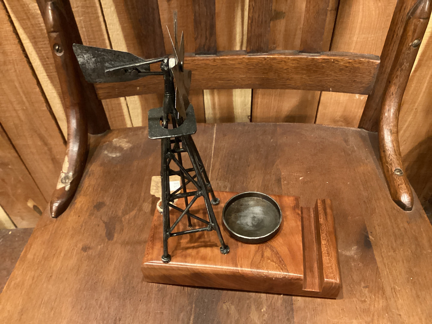Tim's Stuff ( Windmill on cherry wood)