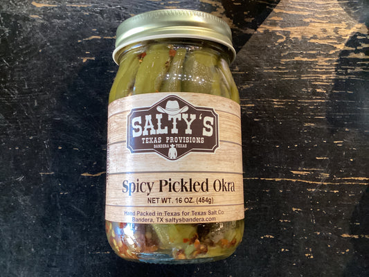 Spicy Pickled Okra