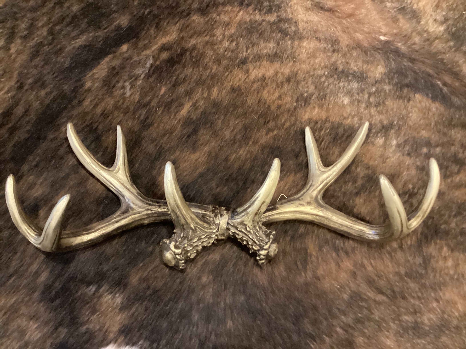 Gold Antler Wall Hanger