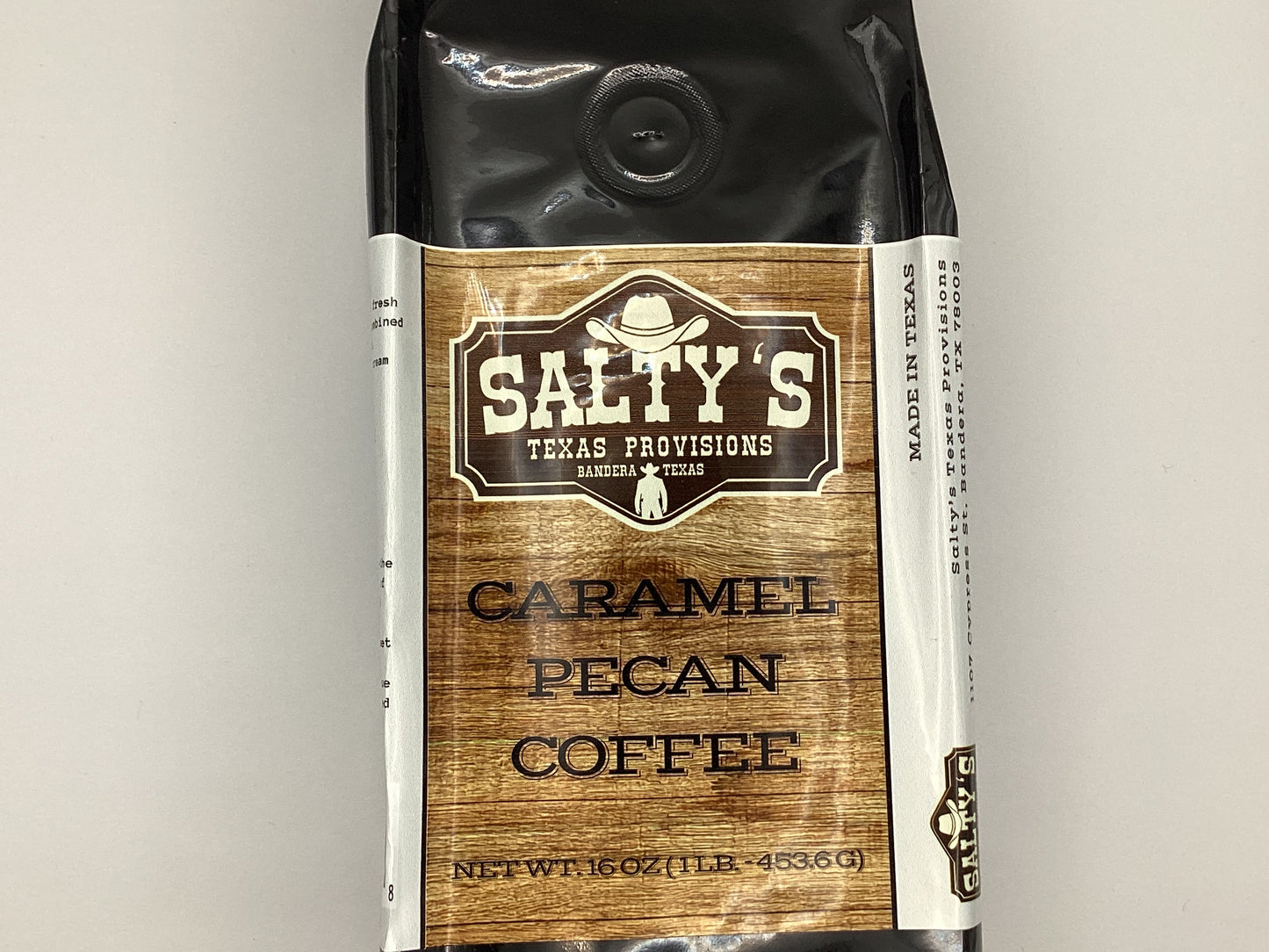 Salty's Caramel Pecan Coffee Ground