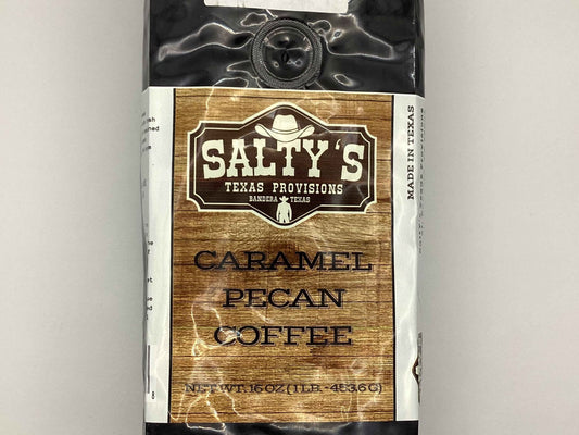 Salty's Caramel Pecan Coffee Whole Bean