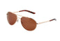 Sun-Bradshaw gold Sunglasses  R589