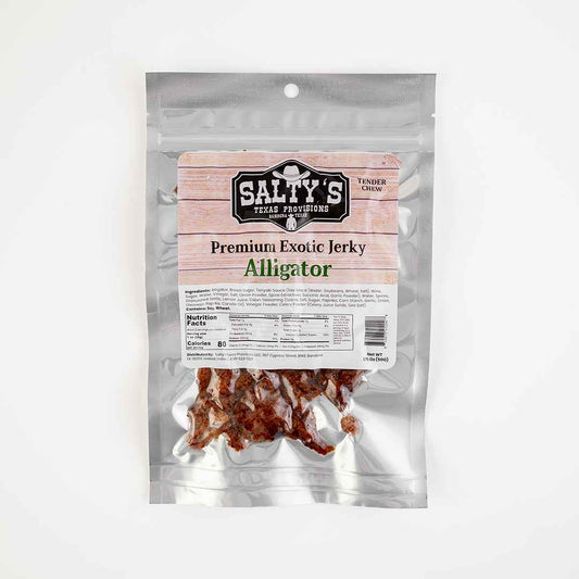 Salty's Premium Exotic Jerky - Alligator