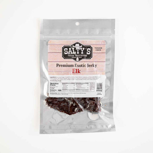 Salty's Premium Exotic Jerky - Elk
