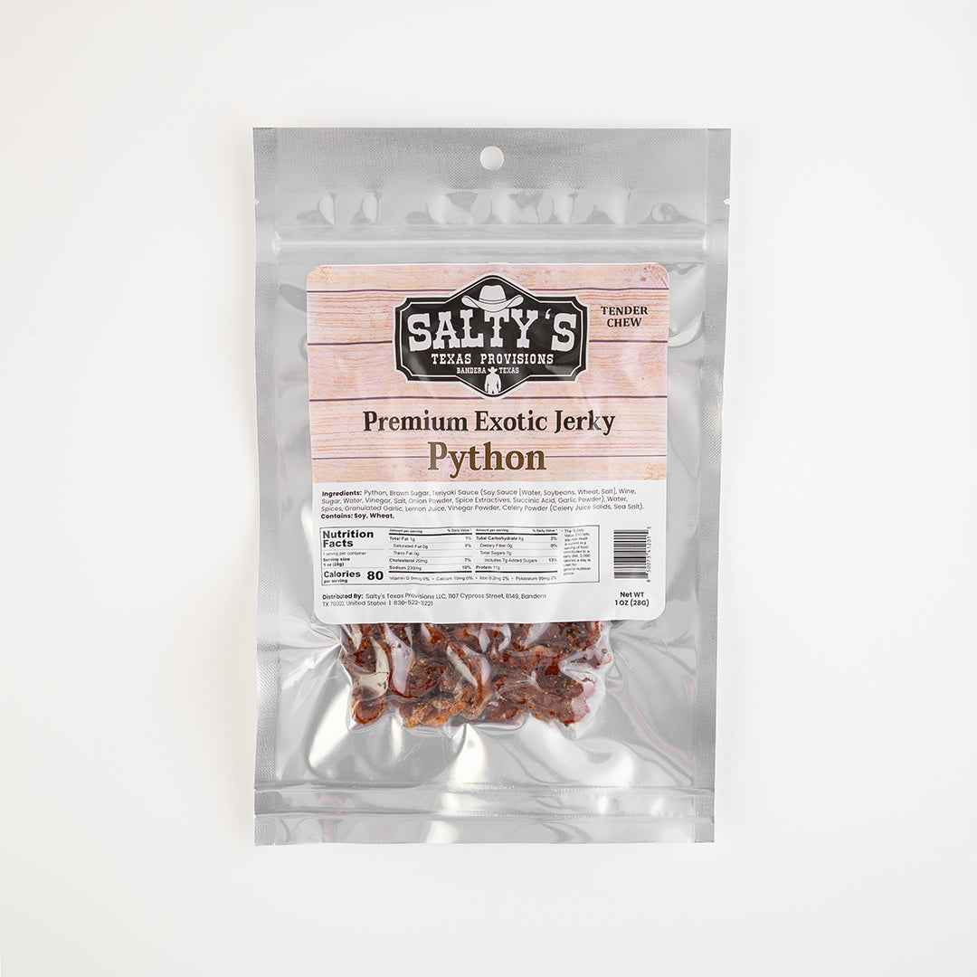 Salty's Premium Exotic Jerky - Python