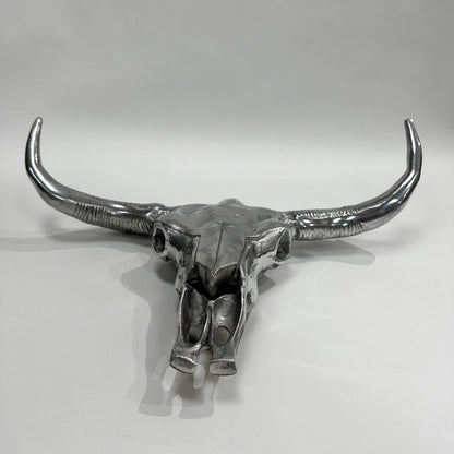 Textured Deco Bull Head (Wall Mount), S