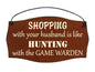 Shopping Print Sign