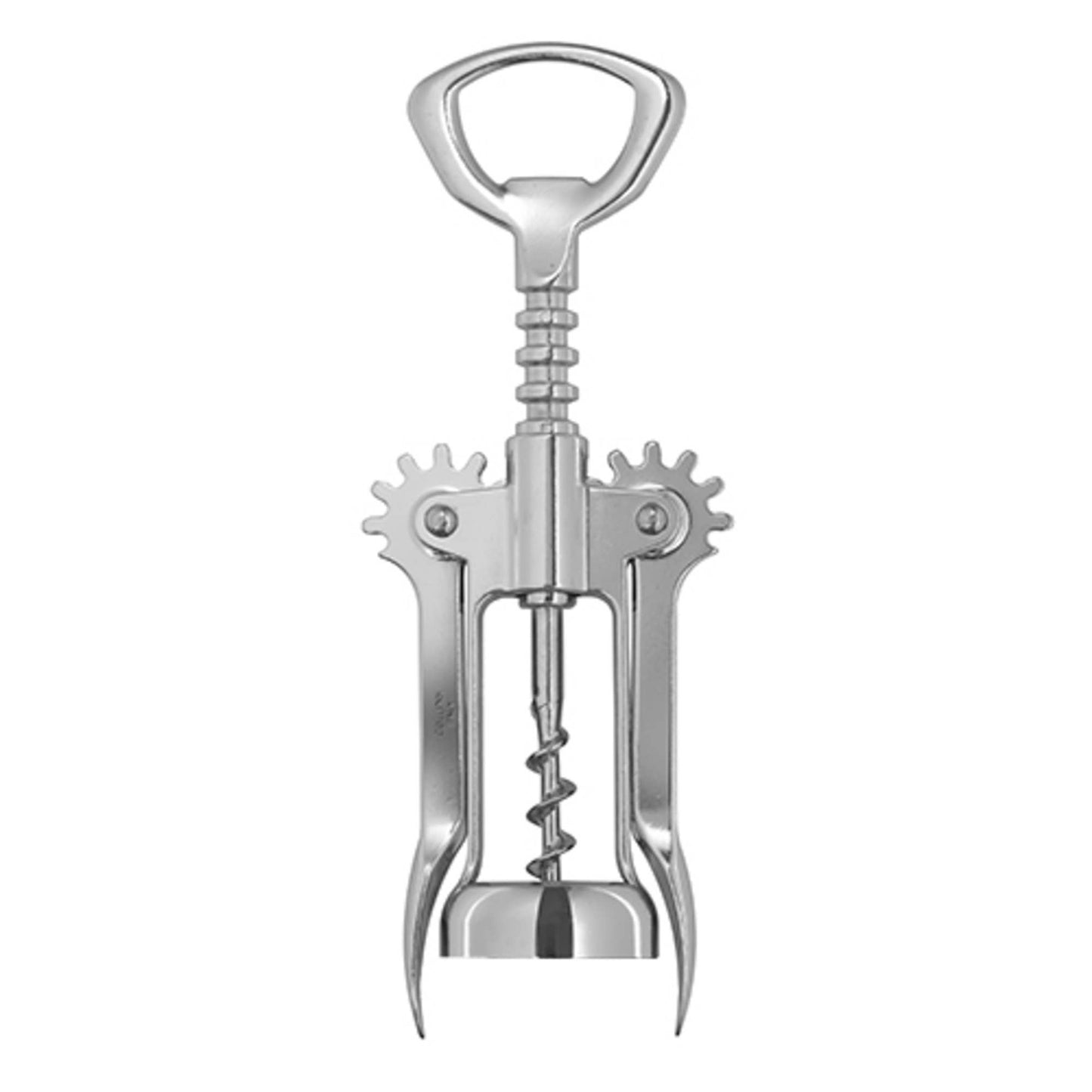 Chrome Plated Auger Winged Corkscrew CDU of 24