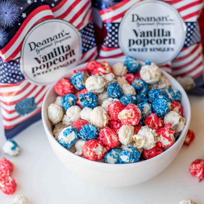 Vanilla Patriotic Popcorn
