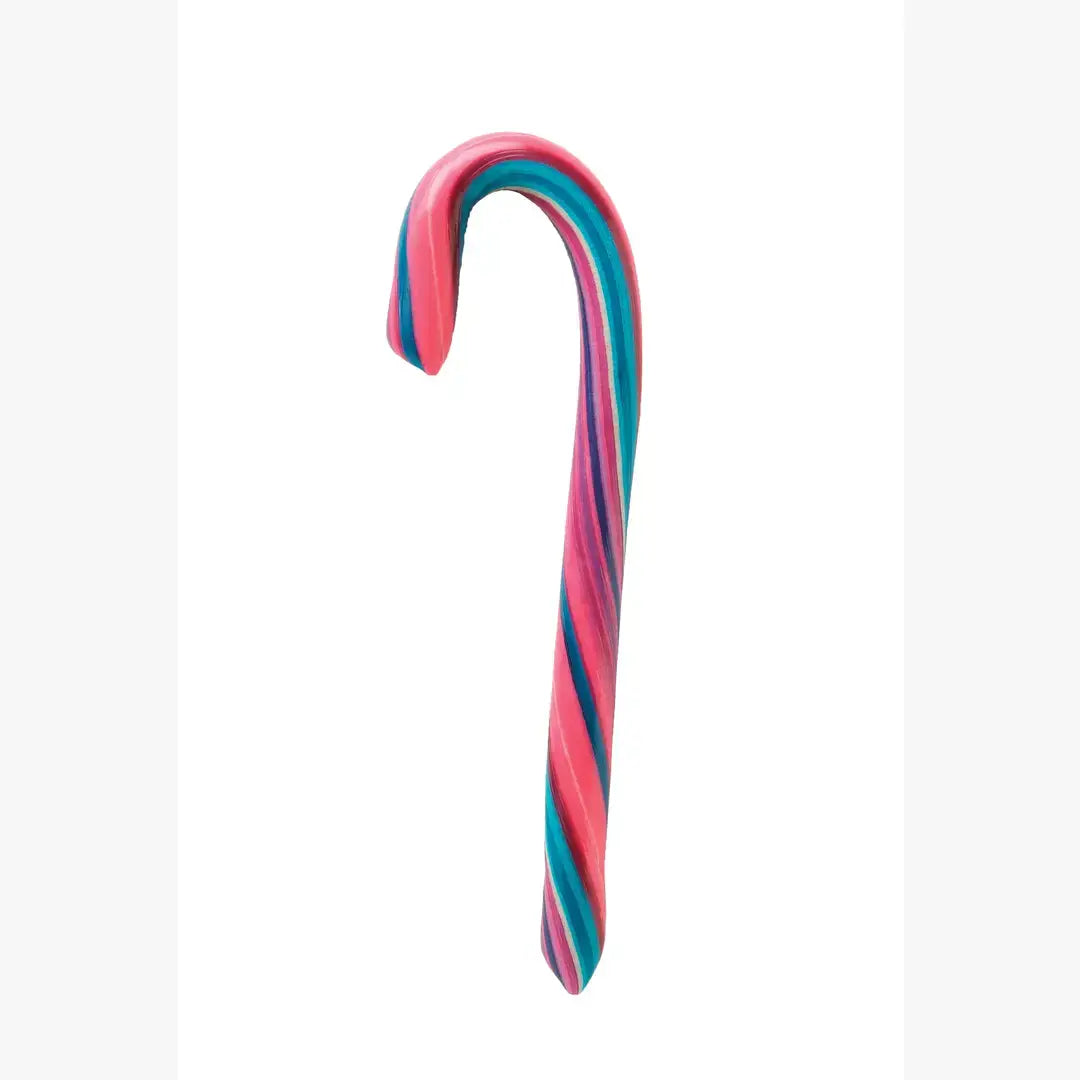 Hand-Spun Jumbo Candy Cane - Tye Dye / Cotton Candy - 1.75oz - Salty's Texas Provisions