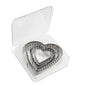Mrs. Anderson's Baking Heart Cutter Set With Storage Container