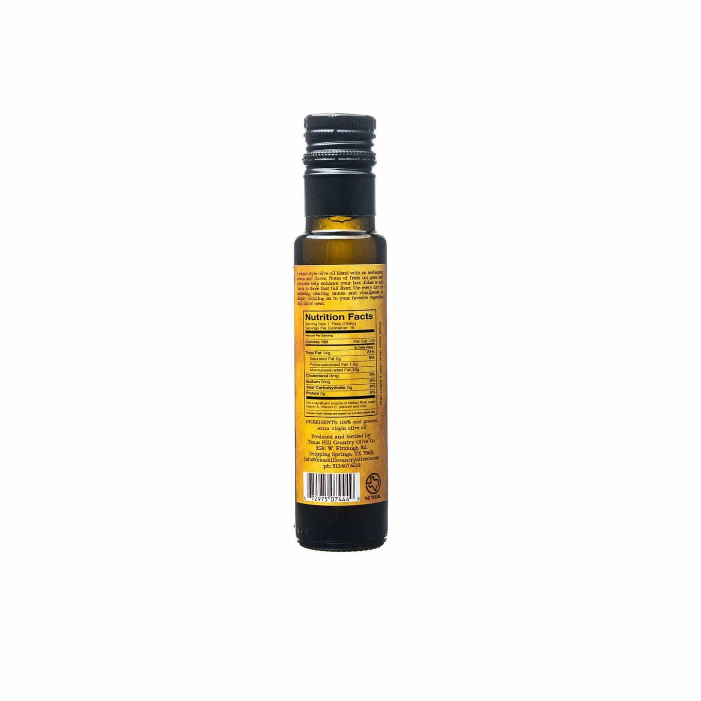 Texas Miller's Blend Extra Virgin Olive Oil - 100ml.