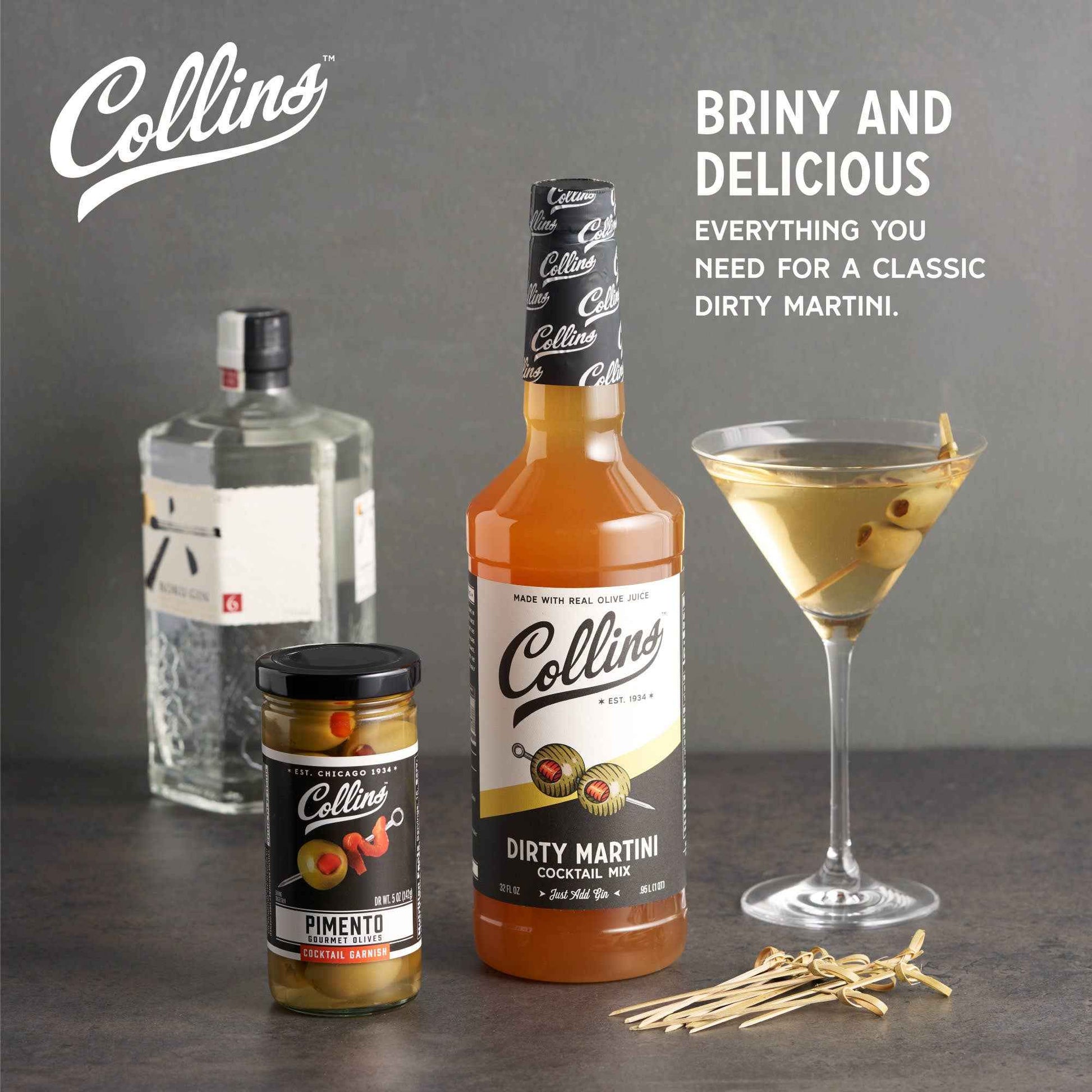 All in 1 Dirty Martini Cocktail Kit Set of 3
