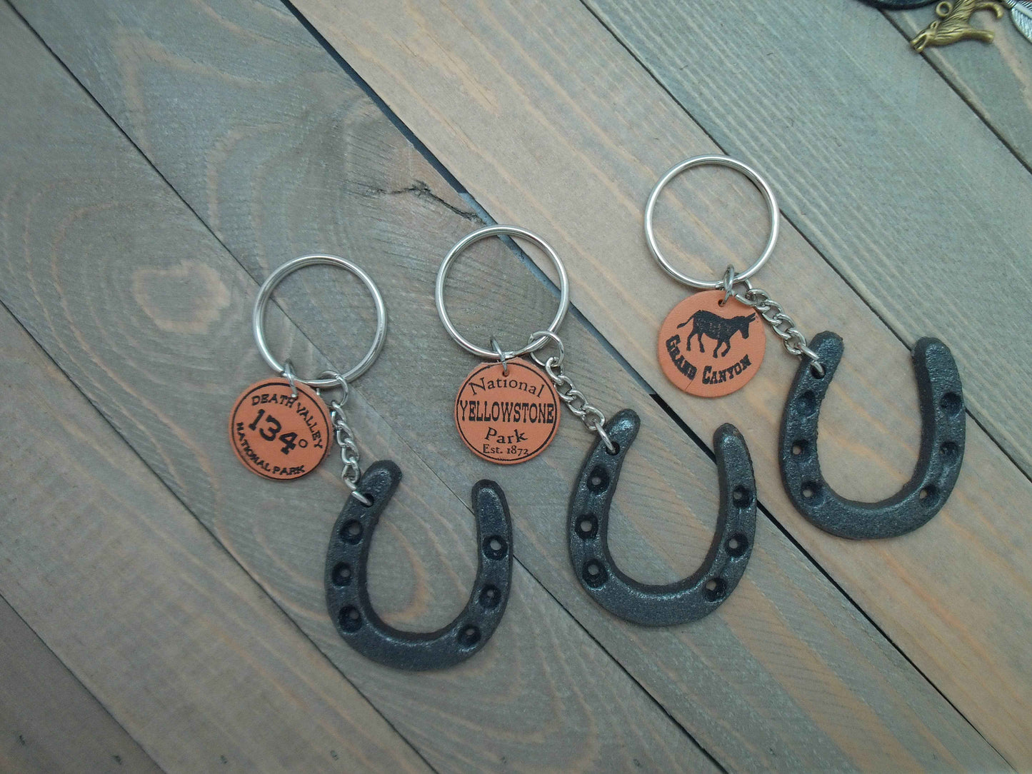 Western Lucky Horseshoe Key Chain Best Sellers!