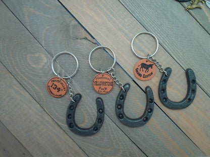 Western Lucky Horseshoe Key Chain Best Sellers!