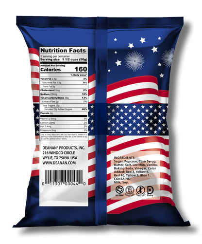 Vanilla Patriotic Popcorn