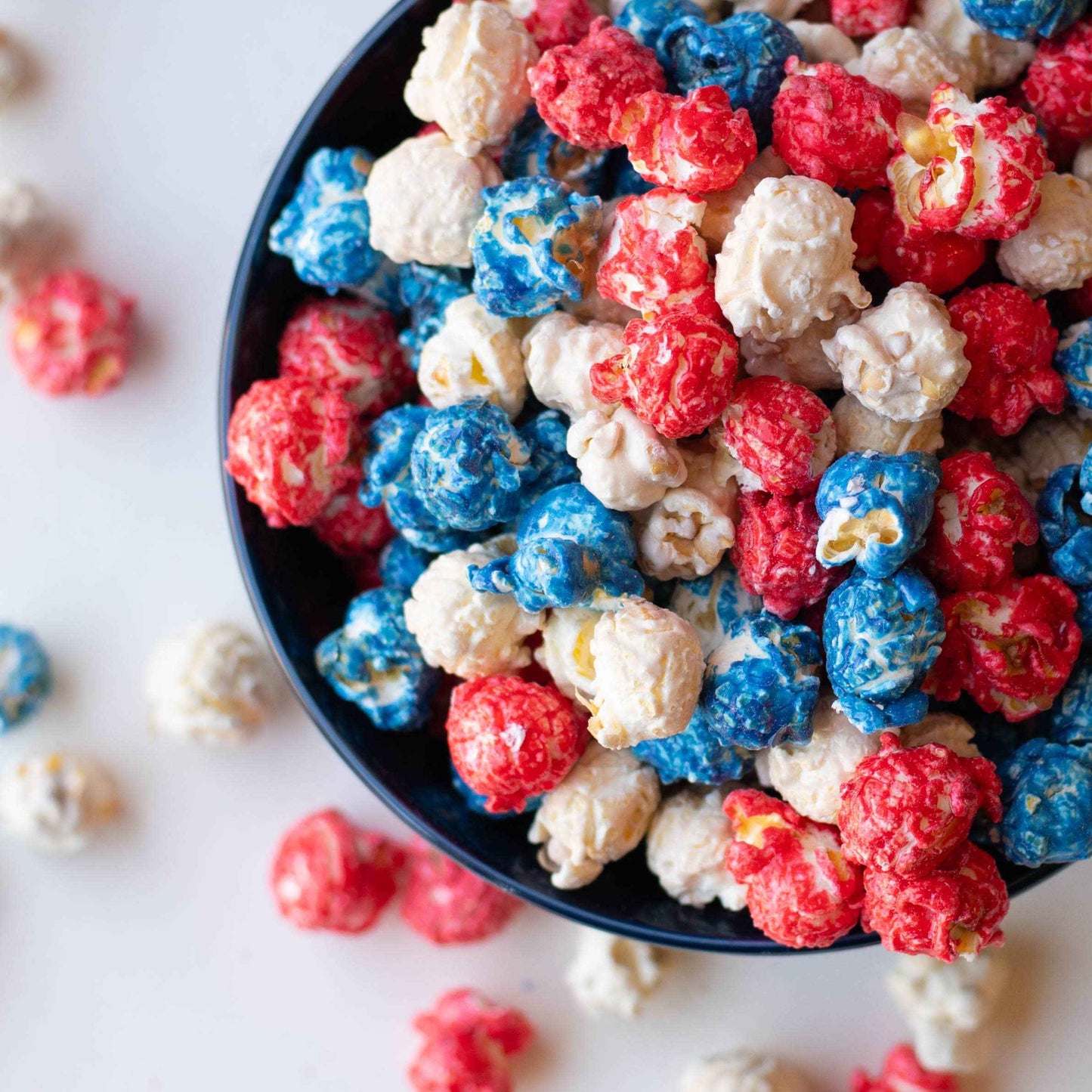 Vanilla Patriotic Popcorn