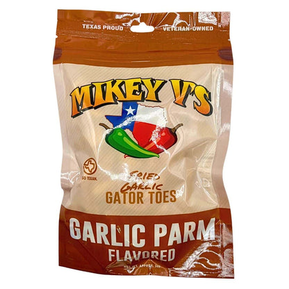 Gator Toes (Deep Fried Garlic) - Garlic Parm: 3oz - Salty's Texas Provisions