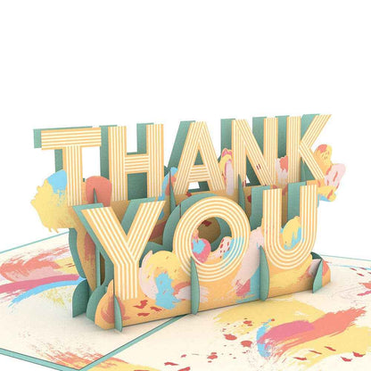 Artistic Thank You 5''x7'' Card, Thank You Cards
