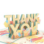 Artistic Thank You 5''x7'' Card, Thank You Cards