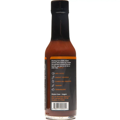 Aka Miso Ghost-Reaper Hot Sauce on HOT ONES S10
