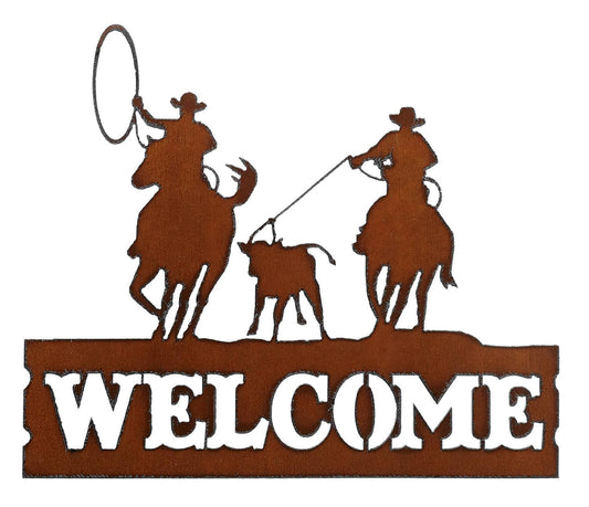 Team Roper Horizontal Welcome Sign