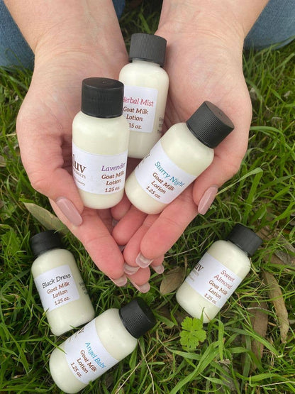 Nuluv Goat Milk Lotion Variety Pack - 6 bottles Gift Set