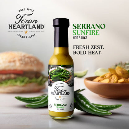 Serrano Sunfire Hot Sauce