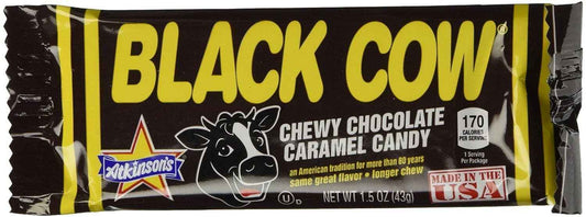 Atkinson Black Cow Chocolate Caramel Candy Bar 1.5 oz