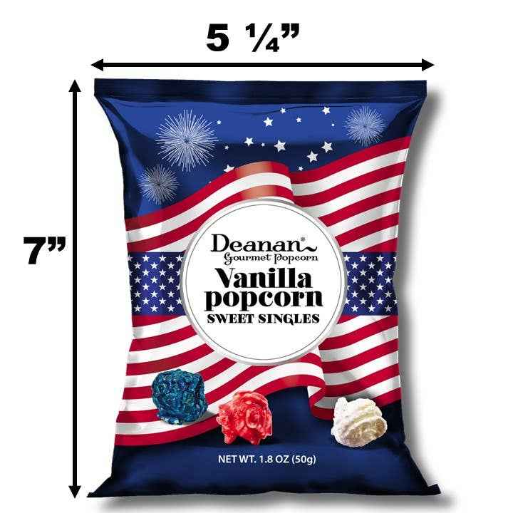 Vanilla Patriotic Popcorn