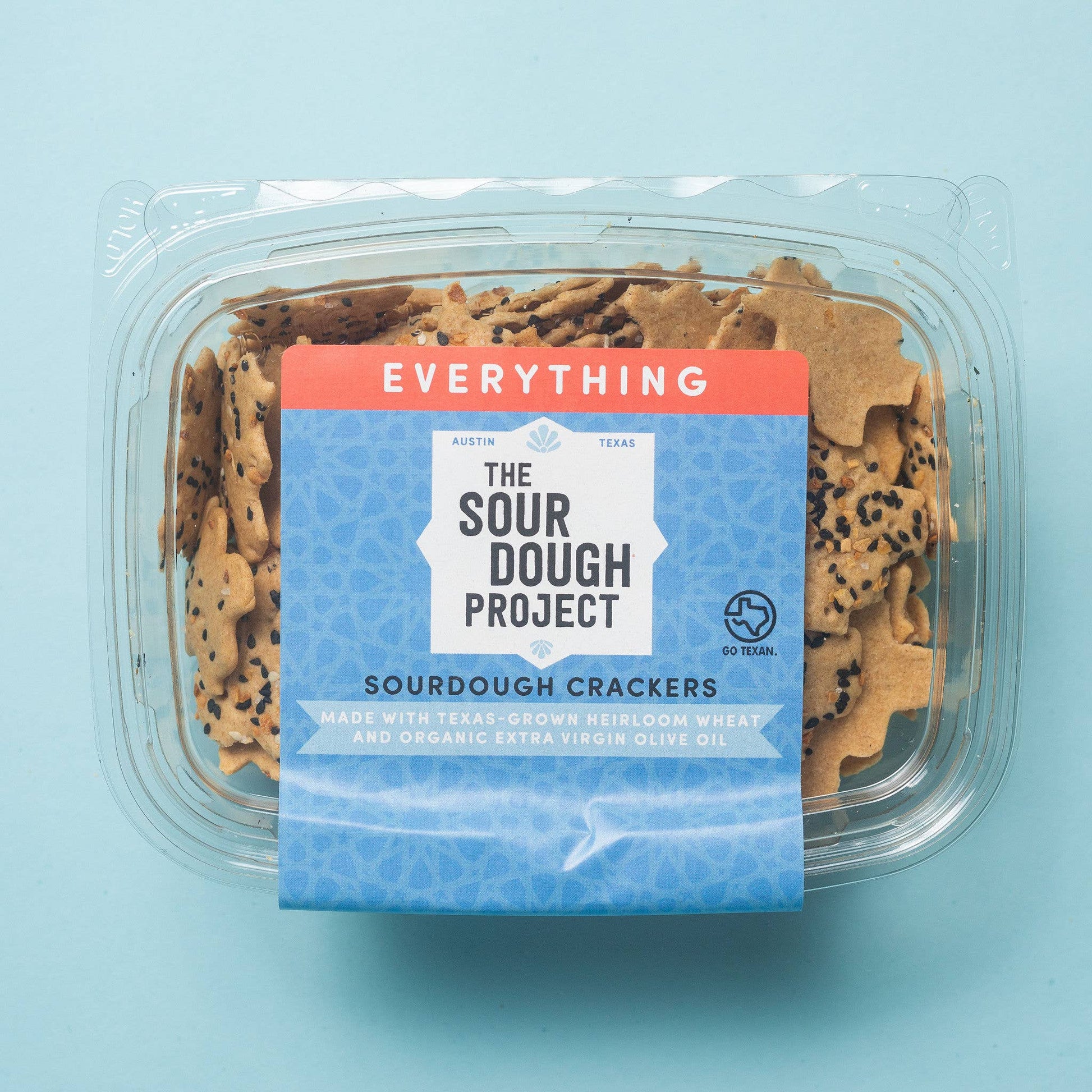Everything Sourdough Crackers - Salty's Texas Provisions