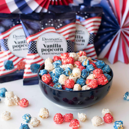 Vanilla Patriotic Popcorn