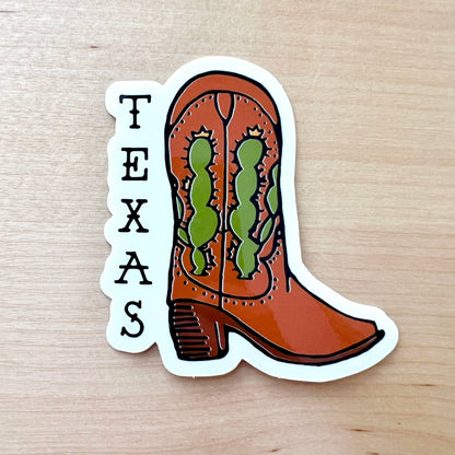 Texas Stickers Waterproof