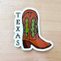 Texas Stickers Waterproof