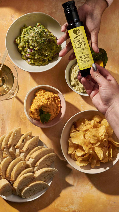 Lemon Infused Olive Oil - 100ml.